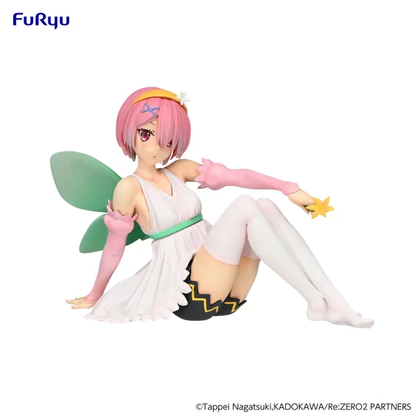 FuRyu Re:ZERO -Starting Life in Another World-　Noodle Stopper Figure -Ram Flower Fairy- - Re:ZERO -Starting Life in Another World-