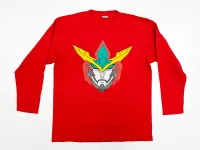 GOOD SMILE COMPANY (L) Bang Brave Face Logo Long T-Shirt Red - Bang Brave Bang Bravern - photo 2