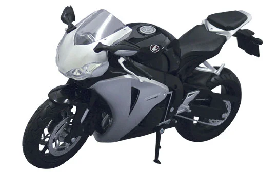Aoshima 1/12 TOYABI DIECAST MOTORCYCLE: 1/12 Honda CBR 1000RR (SILVER) - Scale Kits