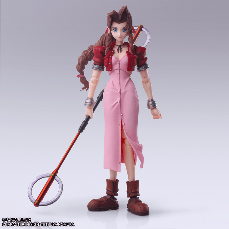 FINAL FANTASY VII  BRING ARTS Action Figure  - AERITH GAINSBOROUGH Mythril Rod Ver.