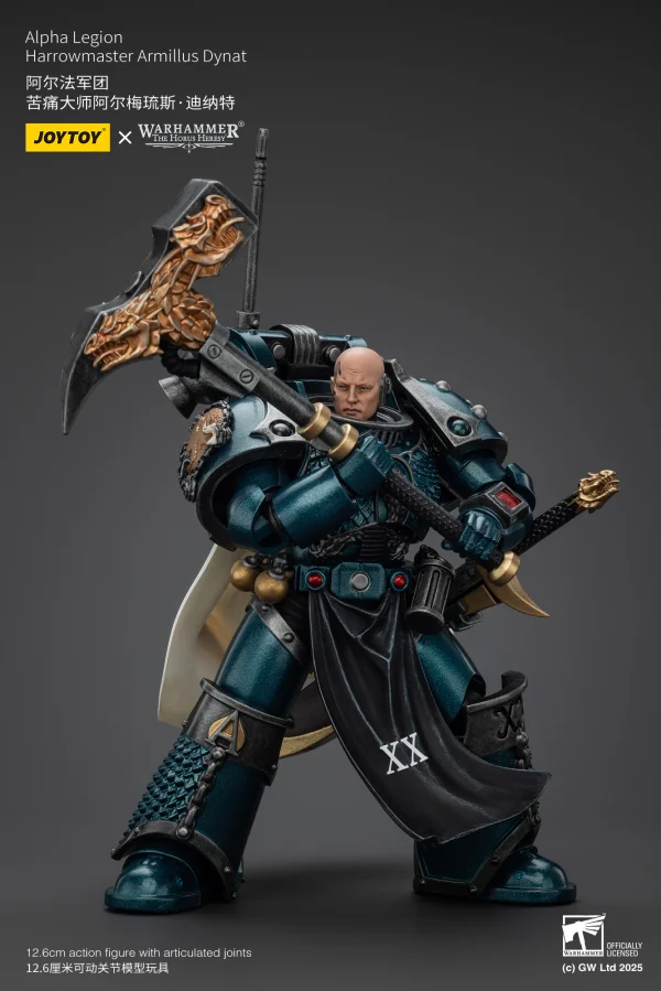 JOYTOY Alpha Legion Harrowmaster Armillus Dynat - Warhammer 40K