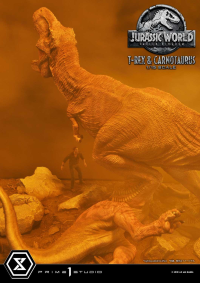 Legacy Museum Collection Jurassic World: Fallen Kingdom (Film) Tyrannosaurus-Rex & Carnotaurus 1/15 scale Deluxe Version 73