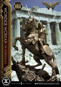 Prime 1 Studio Museum Masterline Wonder Woman (Film) Wonder Woman on HorseBack Gold Version - DC Comics - photo 17