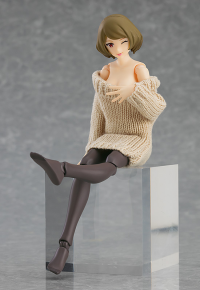 figma Female Body (Chiaki) with Off-the-Shoulder Sweater Dress 4
