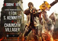 Prime 1 Studio Ultimate Premium Masterline Resident Evil 4 Leon S. Kennedy versus Chainsaw Villager Bonus Version - Video Games - photo 66