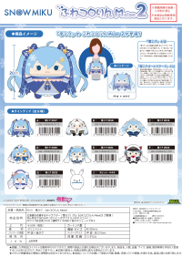 YUKI MIKU FUWA KORORIN Msize 2 D 2
