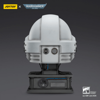 White Scars MkX Helmet& Display Stand 5