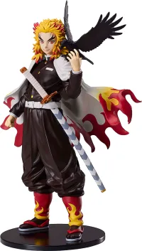 ANIPLEX Demon Slayer: Kimetsu no Yaiba Flame Hashira Kyojuro Rengoku Non-Scale Figure - Demon Slayer: Kimetsu no Yaiba - photo 2