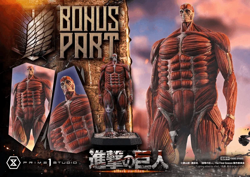 Prime 1 Studio Ultimate Diorama Masterline TV animation Attack on Titan The Rumbling Bonus Version - Attack on Titan