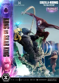Prime 1 Studio Ultimate Diorama Masterline Godzilla x Kong: The New Empire (Film) Kong vs Skar King Bonus Version - Godzilla - photo 64