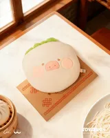 TOYZEROPLUS LuLu the Piggy Lu's Table - 5 Stars Roujiamo Lu Plush - LuLu The Piggy - photo 7