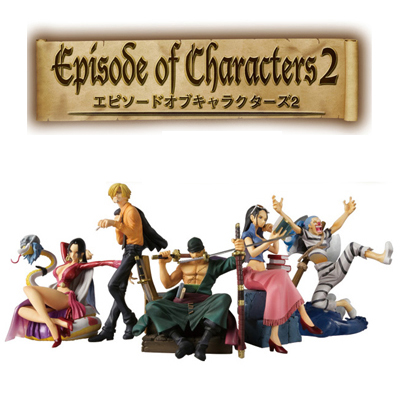 Episode of Characters One Piece 2 (8 Piece Box Set)