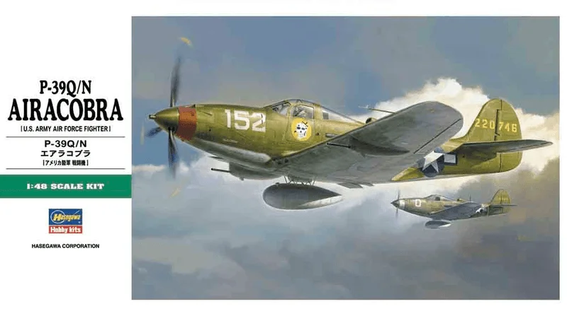 Hasegawa 1/48  P-39Q/N AIRACOBRA - Scale Kits