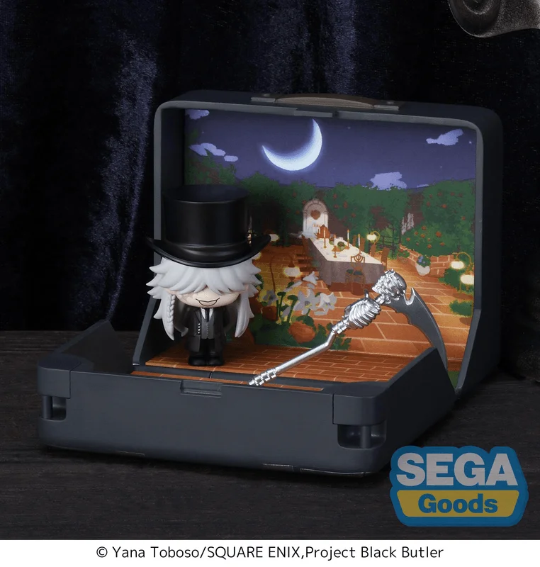 SEGA Petite World Memories Anime Black Butler -Public School Arc- Mini Figure Undertaker (EX) - Black Butler