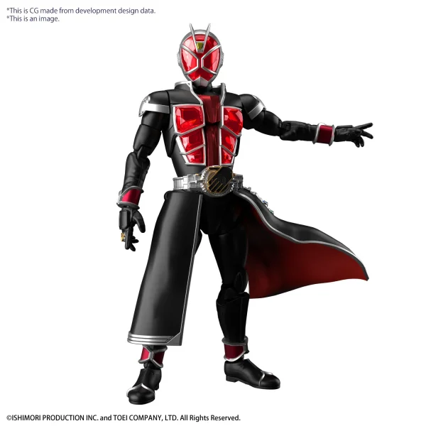 BANDAI HOBBY Figure-rise Standard KAMEN RIDER WIZARD FLAME STYLE - Kamen Rider: Masked Rider