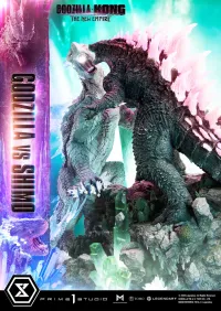 Prime 1 Studio Ultimate Diorama Masterline Godzilla x Kong: The New Empire Godzilla vs Shimo Bonus Version - Godzilla - photo 90