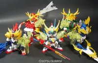 BANDAI HOBBY BB Gokosho Gundam Ryuki-ho Set - SD Gundam Sangokuden Brave Battle Warriors - photo 4
