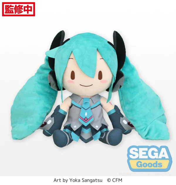 SEGA Hatsune Miku Magical Mirai 2014 Fluffy Plush (L) - Hatsune Miku