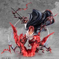 MegaHouse Portrait.Of.Pirates ONE PIECE “SA-MAXIMUM” Leader of Red Hair Pirates Red-Haired Shanks Kamusari - ONE PIECE - photo 1