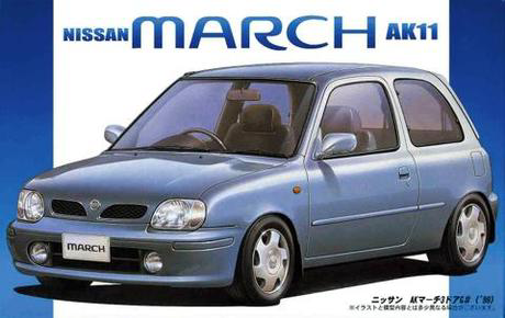 [ID-75] 1/24 Nissan AK11 March G#