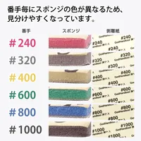 GodHand Kamiyasu Sanding Sponge Sticker #600-2mm - Tools - photo 5