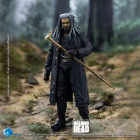 HIYA TOYS HIYA Exquisite Mini Series 118 Scale 4 Inch The Walking Dead Ezekiel Action Figure - The Walking Dead - photo 3