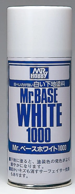 Mr Base White Spray 1000