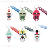 BANDAI HOBBY AERPLA-KUN 3D RUBBER MASCOT KEYCHAIN - Gundam Misc - photo 2