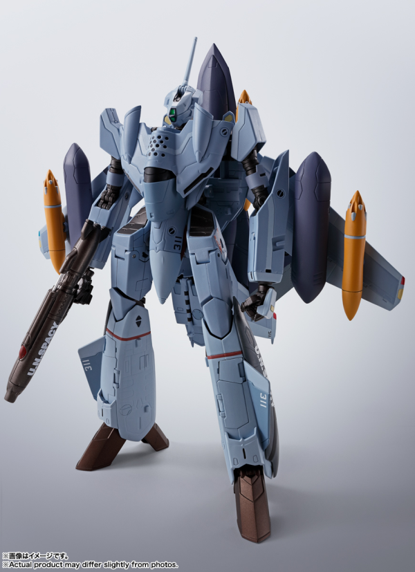 VF-0A PHOENIX(SHIN KUDO USE) + QF-2200D-B GHOST "MACROSS ZERO", TAMASHII NATIONS HI-METAL R