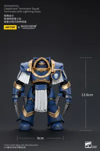 JOYTOY Ultramarines Cataphractii Terminator Squad Terminator with Lightning Claws - Warhammer 40K - photo 6