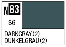 Acrysion N83 - Dark Gray (2) (Semi-Gloss/US Naval Vessel)