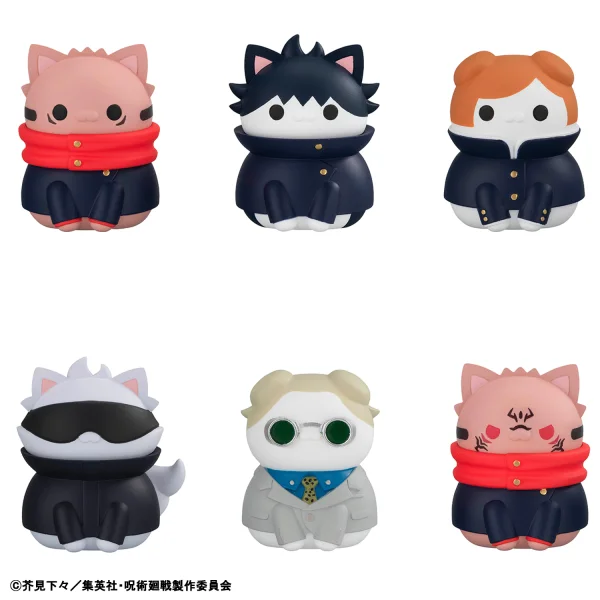 MegaHouse MEGA CAT PROJECT Jujutsukaisen Jujutsu Cats Shibuya Incident Ver. (8pc per box) - Jujutsu Kaisen