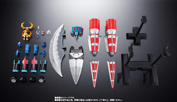 TAMASHII NATIONS GX-100X Gaiking & Daikumaryu Power Up Option Set Divine Demon-Dragon Gaiking, Bandai Spirits Soul of Chogokin - Other Robot/Mecha