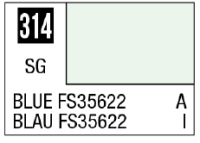 Mr. Color 314 Blue FS35622 (Semi-Gloss/Aircraft) 1