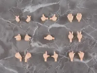 GOOD SMILE COMPANY Nendoroid Doll: Hand Parts Set 02 (Cream) - Figure Accessories - photo 1