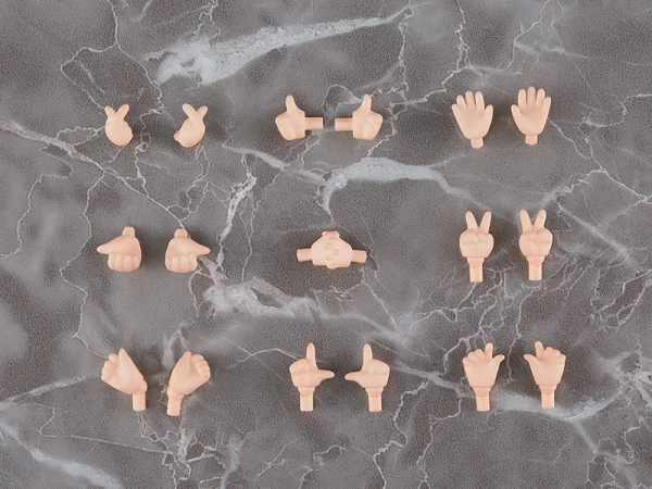 GOOD SMILE COMPANY Nendoroid Doll: Hand Parts Set 02 (Cream) - Figure Accessories
