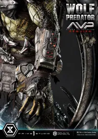 Prime 1 Studio Real Elite Masterline Aliens vs. Predator: Requiem Wolf Predator DX Bonus Version - Alien (Movie Franchise) - photo 172