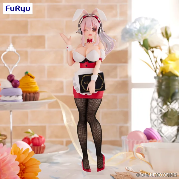 FuRyu SUPER SONICO　BiCute Bunnies Figure -SUPER SONICO Waitress ver.- - SUPER SONICO
