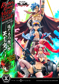 Ultimate Premium Masterline Tengen Toppa Gurren Lagann Kamina, Simon & Yoko with Lagann "Our Hearts Pierce the Skies!" Deluxe Version 15