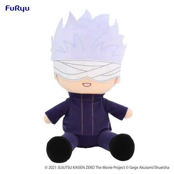 Jujutsu Kaisen 0: The Movie　KYURUMARU Big Plush Toy-Satoru Gojo-