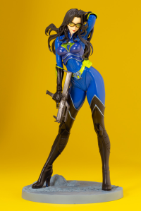 G.I. JOE BARONESS 25th ANNIVERSARY BLUE COLOR BISHOUJO STATUE 11