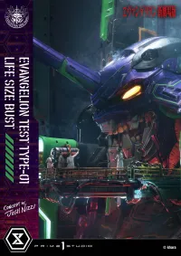 Prime 1 Studio Life Size Bust Evangelion Test Type-01 (Concept By Josh Nizzi)			 - Neon Genesis Evangelion - photo 5