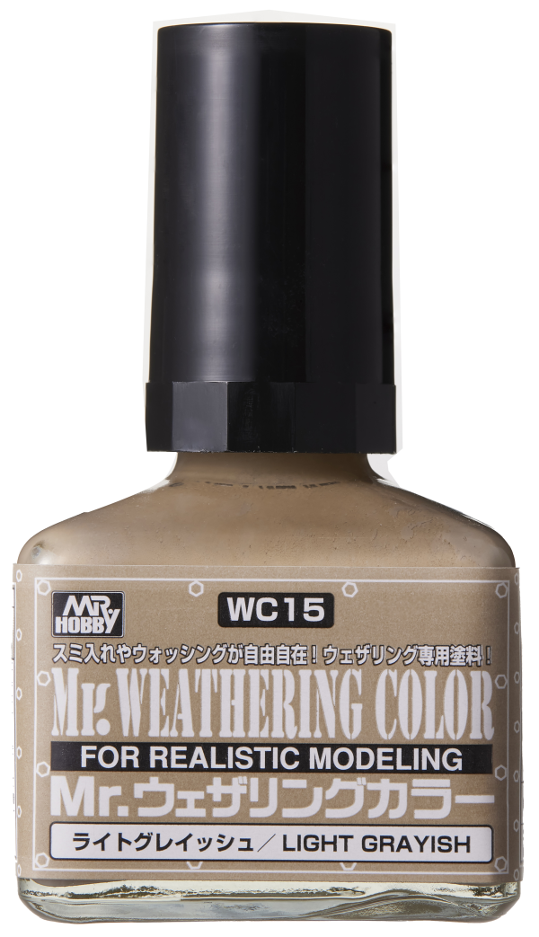 Mr. Weathering Color - LIGHT GRAYISH (WEATHERING COLOR)