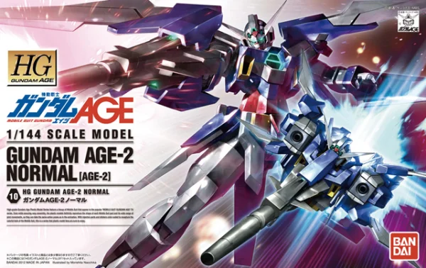 BANDAI HOBBY HG 1/144 GUNDAM AGE-2 NORMAL - Mobile Suit Gundam AGE