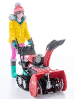 Max Factory PLAMAX MF-62: minimum factory Minori with Honda Small Snow Plow HSS1170n (JX) - Character Kits - photo 4