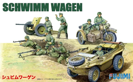 Fujimi [SWA-16] 1/76 German Kubelwagen - Scale Kits