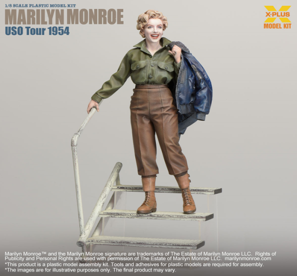 Marilyn Monroe USO Tour 1954 (Repro)