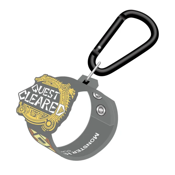 CAPCOM MONSTER HUNTER WILDS Carabiner QUEST CLEARED - Monster Hunter