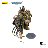 Death Guard Lord of Virulence with Power Fist and Twin Plague Spewer 11