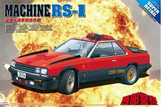 Aoshima 1/24 [New-May] CONCRETE WESTERN MACHINE RS-1 SUPER DETAIL - Scale Kits